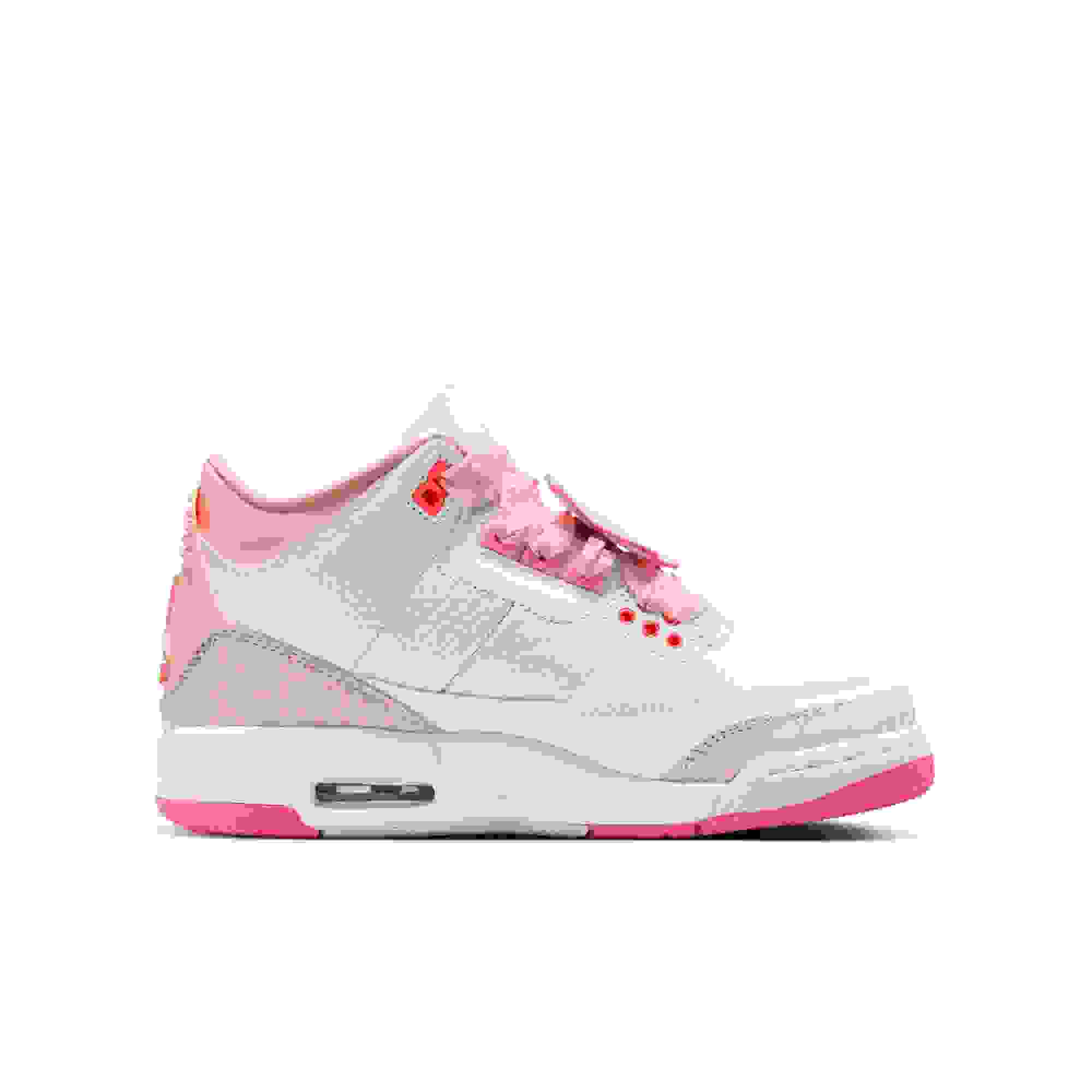 Jordan 3 Retro Grade School Girls' “Secret Garden” Shoe